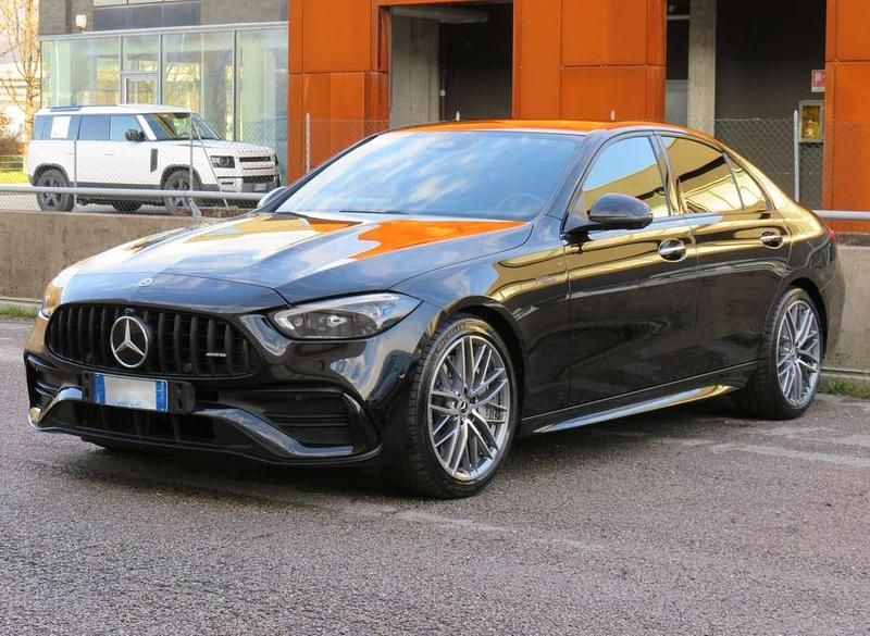Usata Mercedes C43 AMG Premium Plus 408 CV (300 kW) 2023 Nero Berlina