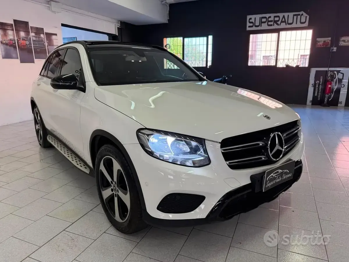 Usata Mercedes GLC220 Premium 170 CV (125 kW) 2018 Bianco SUV