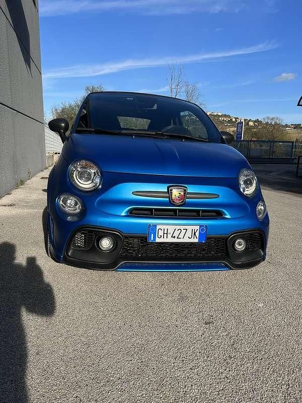 Usata Abarth 595C Competizione 179 CV (131 kW) 2021 Blu/azzurro Cabrio