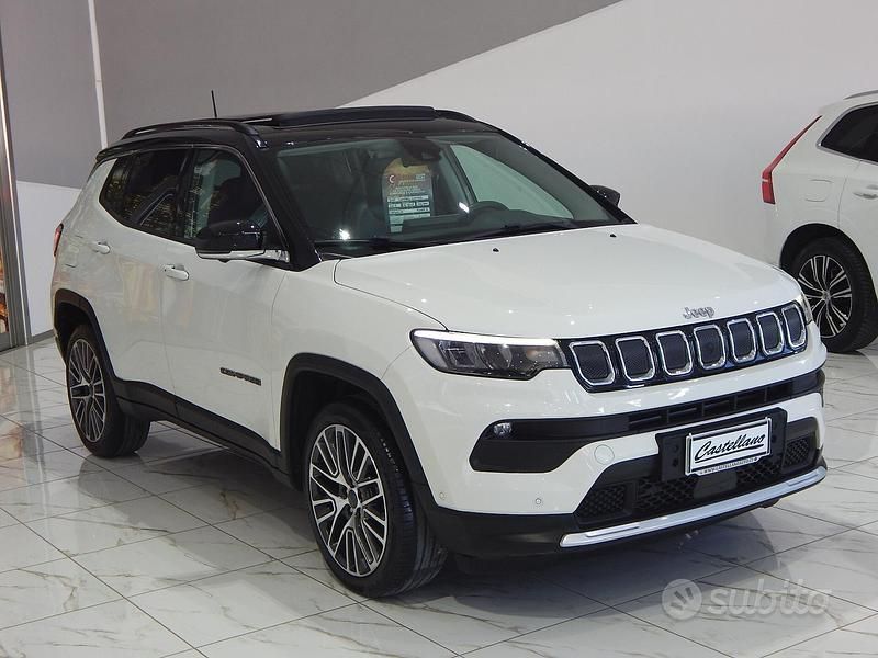 Usata Jeep Compass Limited 131 CV (96 kW) 2021 Bianco SUV