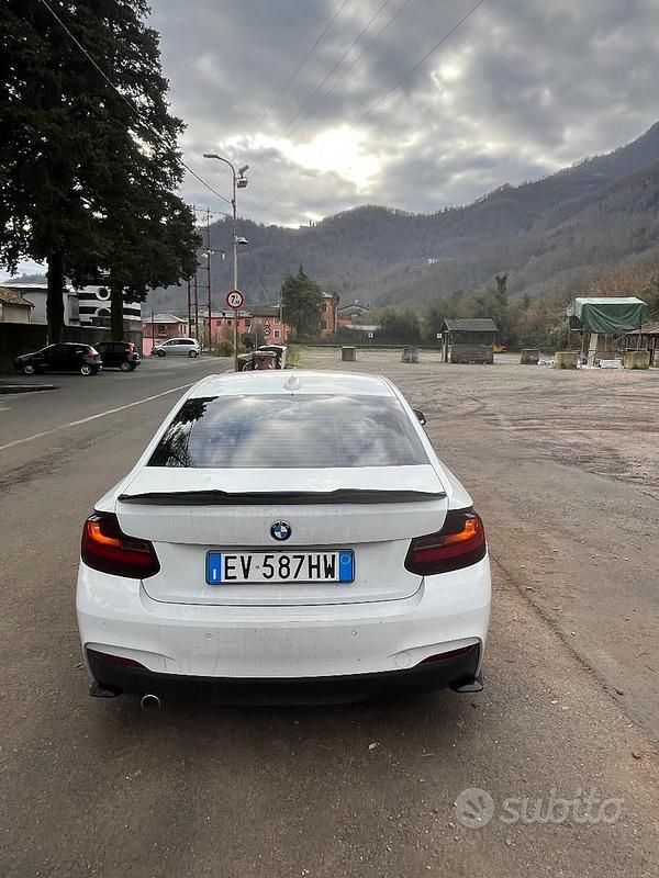 Usata BMW 220 2014 Bianco Coupé