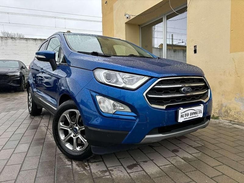 Usata Ford Ecosport Titanium S 99 CV (72 kW) 2019 Blu/azzurro SUV