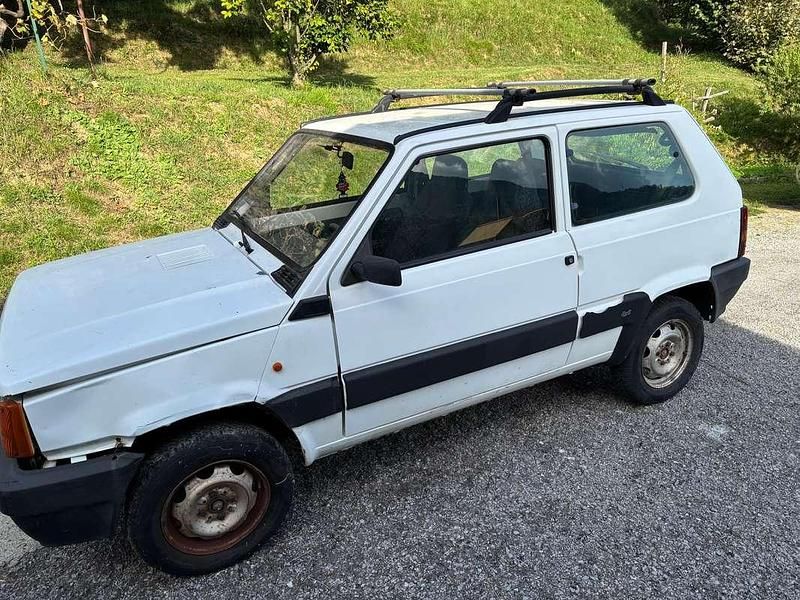 Usata Fiat Panda 4x4 54 CV (39 kW) 2001 Bianco Utilitaria