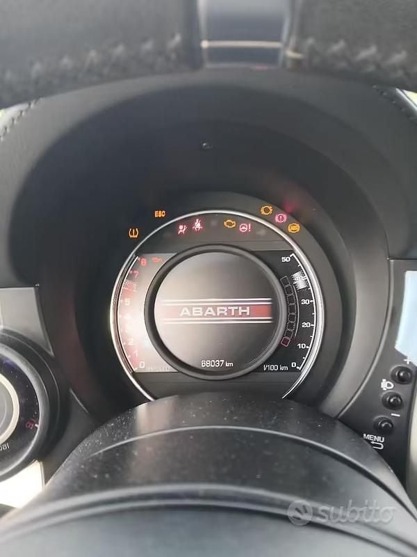 Usata Abarth 595 145 CV (106 kW) 2017 Bianco Berlina