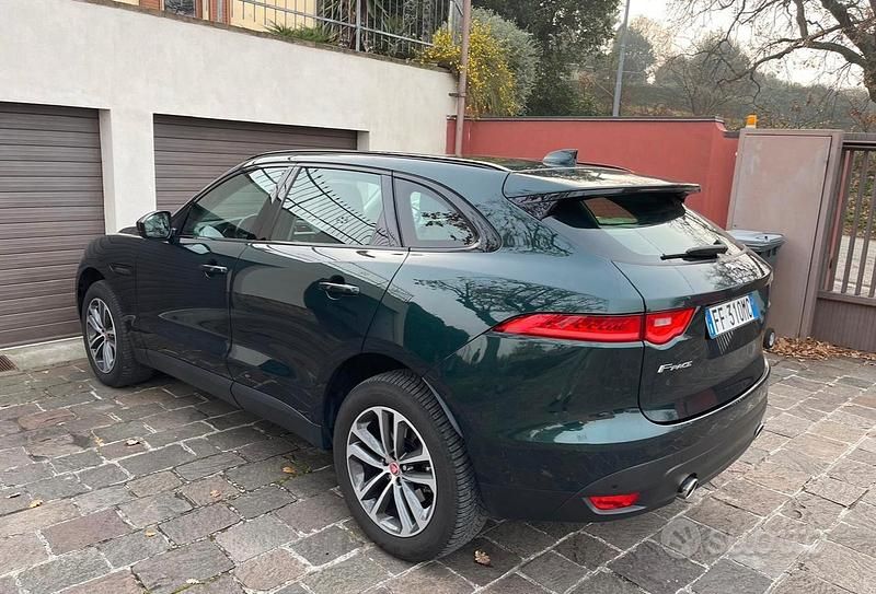 Usata Jaguar F-Pace 300 CV (220 kW) 2016 Verde SUV