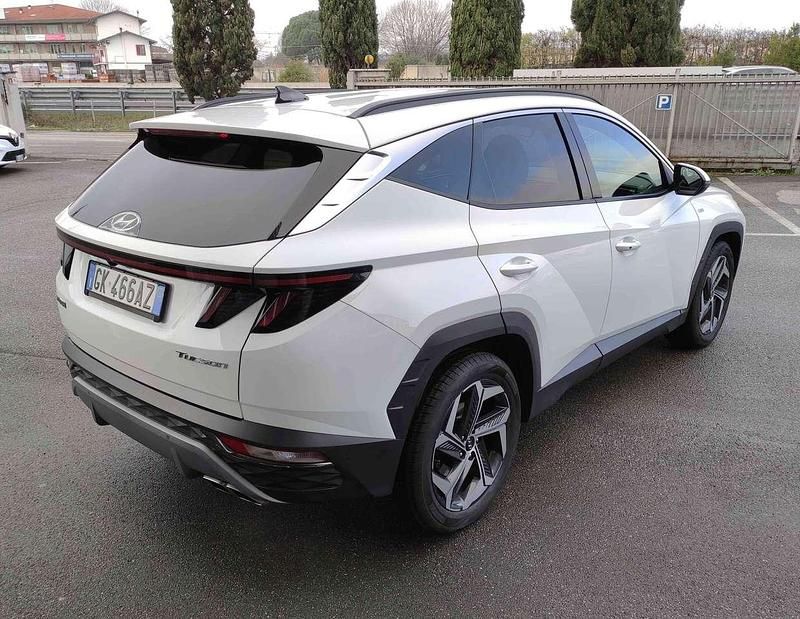 Usata Hyundai Tucson 136 CV (100 kW) 2022 Atlas white SUV