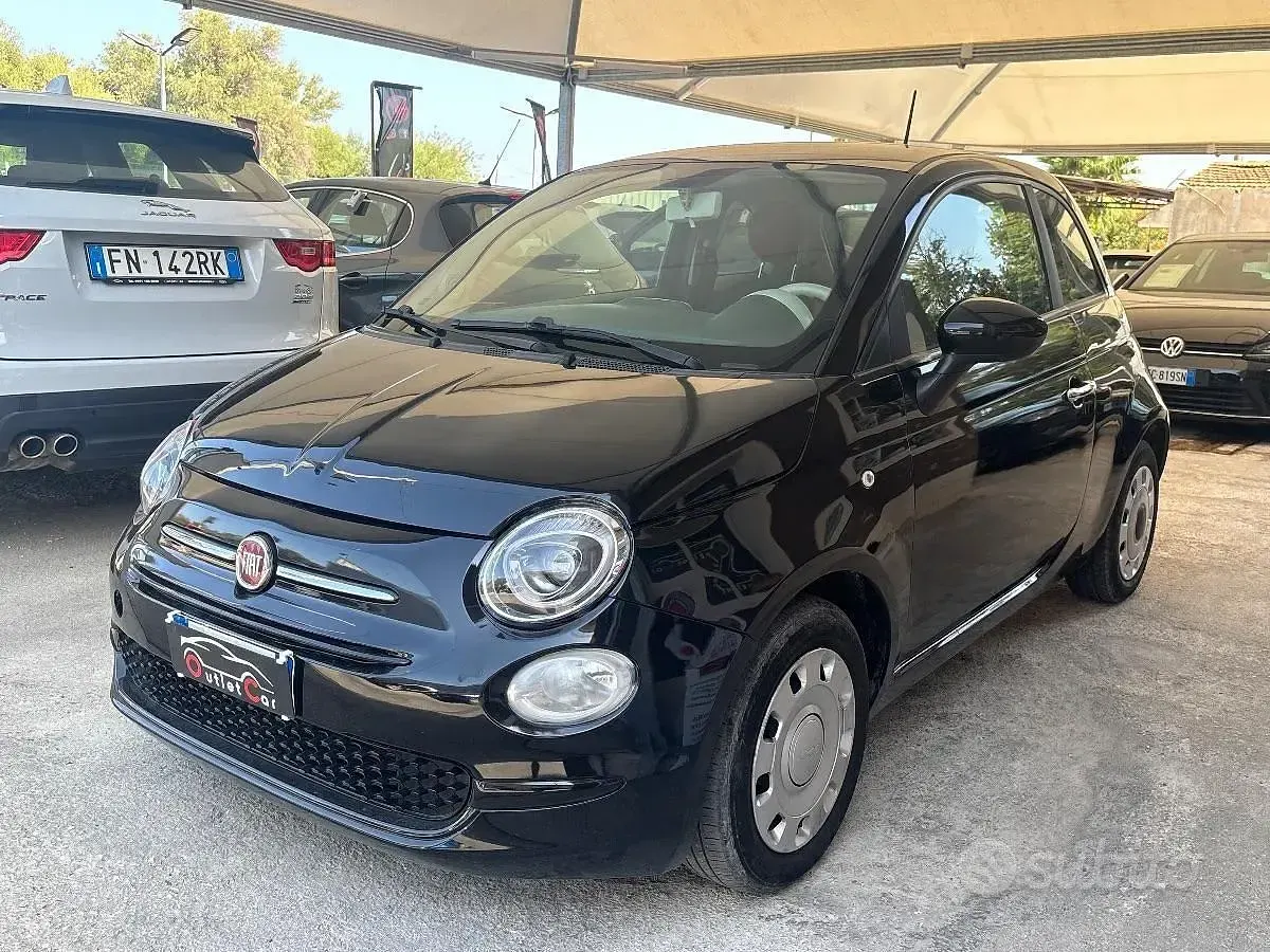 Usata Fiat 500 Mirror 69 CV (50 kW) 2017 Nero Berlina
