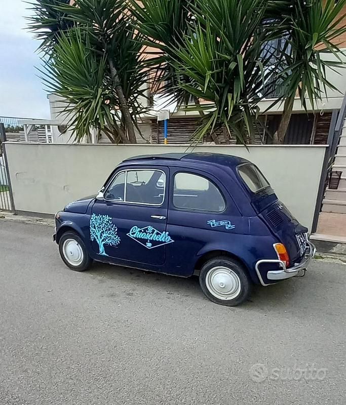 Usata Fiat 500 1960 Blu Utilitaria