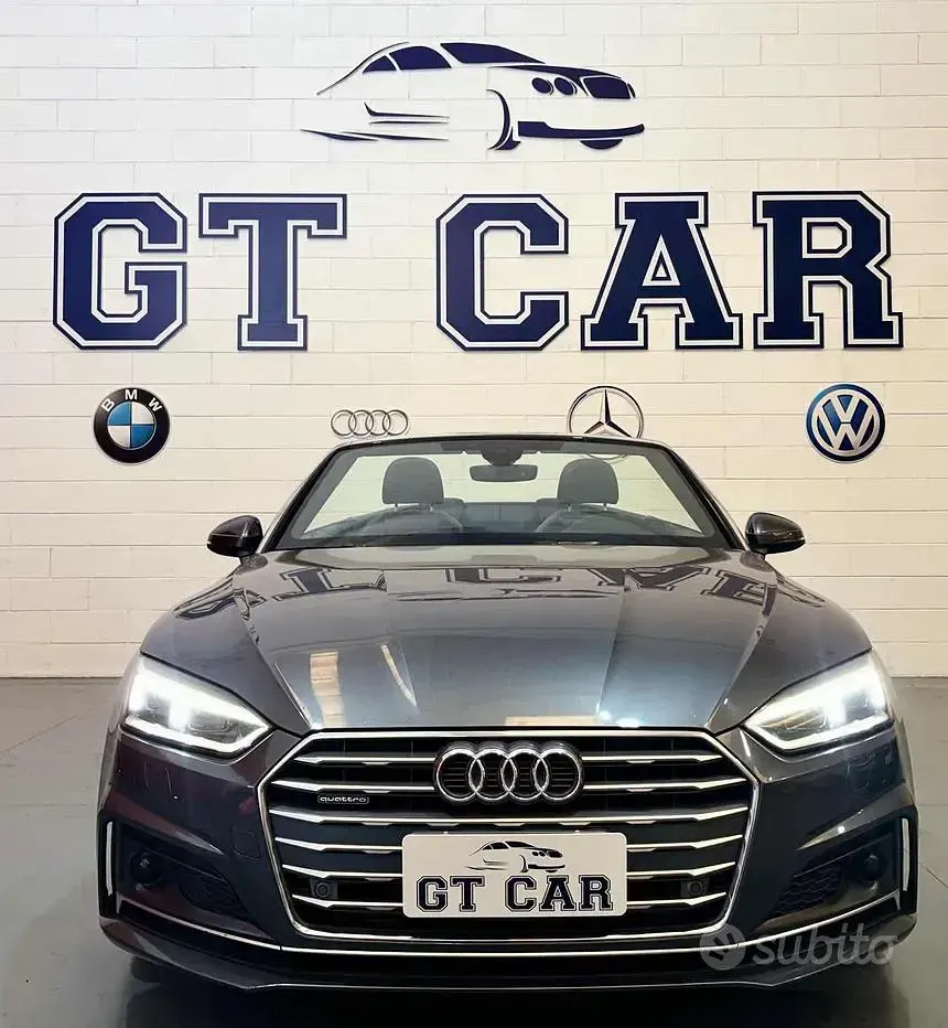 Usata Audi A5 S-Line 245 CV (180 kW) 2019 Grigio scuro Coupé