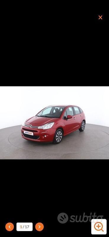 Rosso Usata 2014 Citroën C3 Due volumi | 6000 € (Buon prezzo) - Immagine 1/4