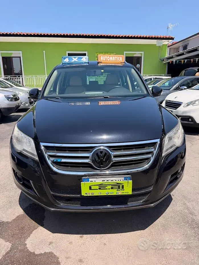 Usata VW Tiguan 140 CV (102 kW) 2008 Nero SUV