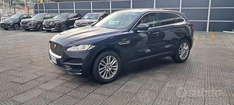 Usata Jaguar F-Pace 180 CV (132 kW) 2017 Blu SUV