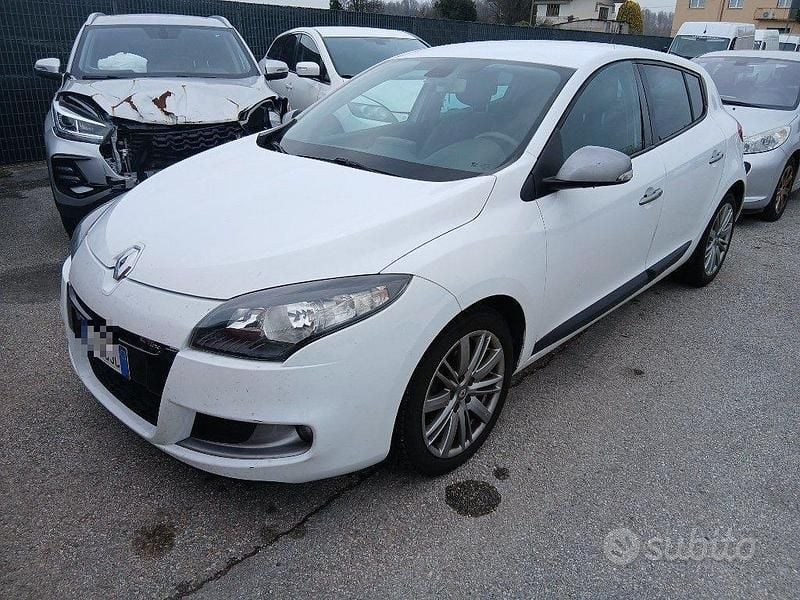 Usata Renault Mégane GT Line GT-Line 110 CV (80 kW) 2011 Bianco Berlina