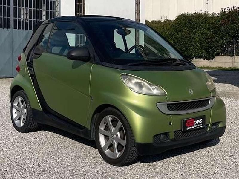 Usata Smart ForTwo Cabrio Passion 71 CV (52 kW) 2007 Verde Cabrio
