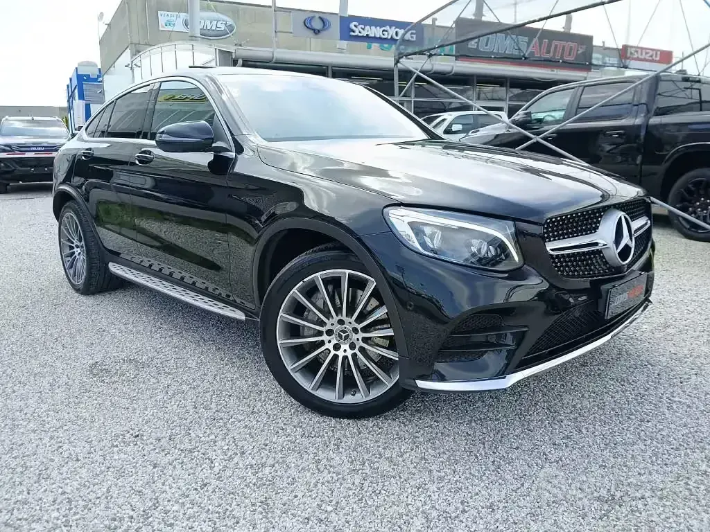 Usata Mercedes GLC250 Premium 204 CV (150 kW) 2017 Nero Coupé