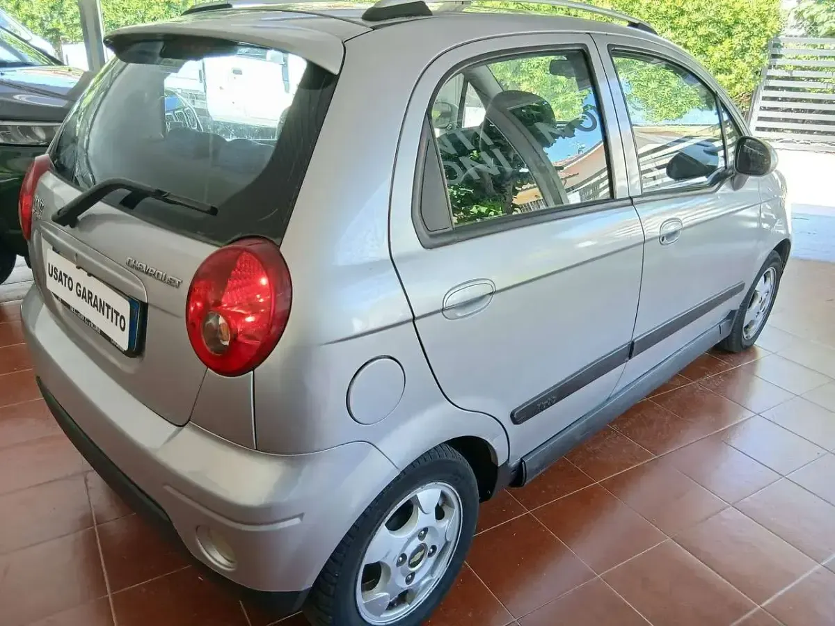 Usata Chevrolet Matiz SX 67 CV (49 kW) 2007 Silver argento Utilitaria