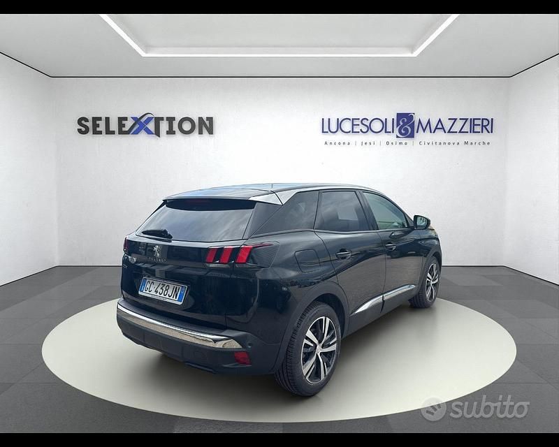 Usata Peugeot 3008 Allure 131 CV (96 kW) 2020 Nero SUV