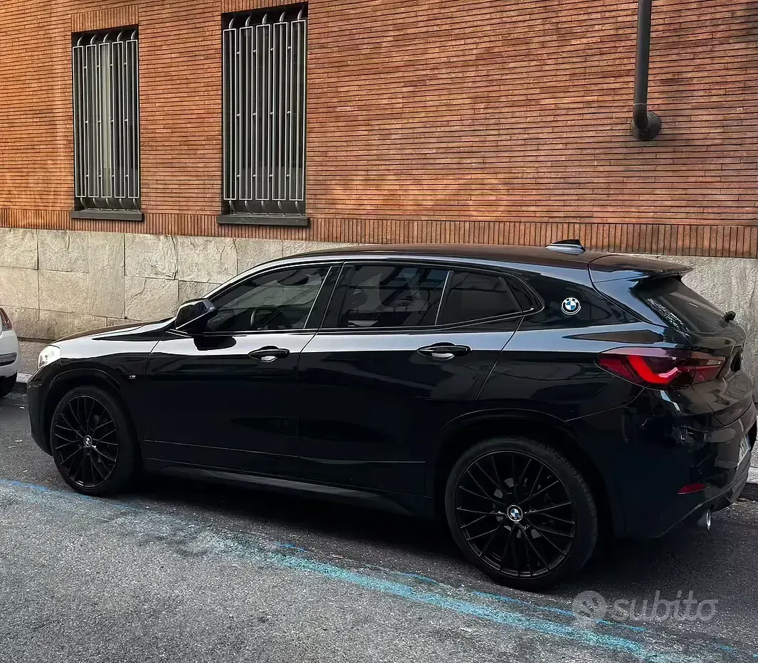 Usata BMW X2 M Sport 116 CV (85 kW) 2021 Nero SUV
