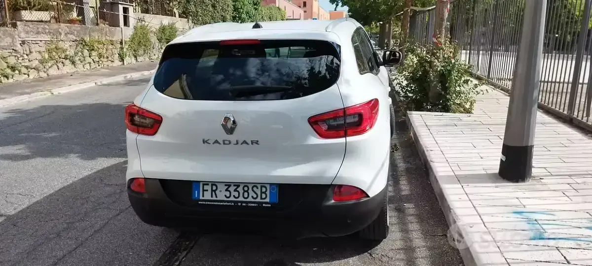 Usata Renault Kadjar 110 CV (80 kW) 2018 Bianco SUV