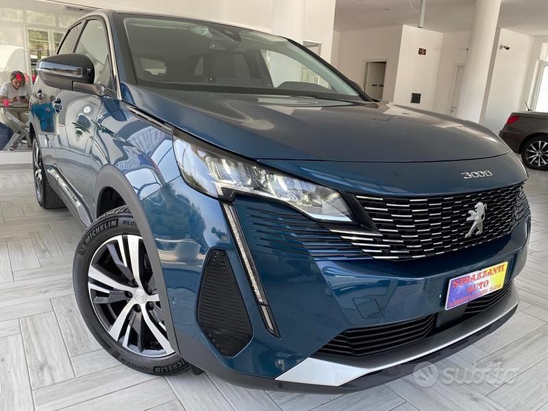 Usata Peugeot 3008 GT 131 CV (96 kW) 2023 Blu SUV