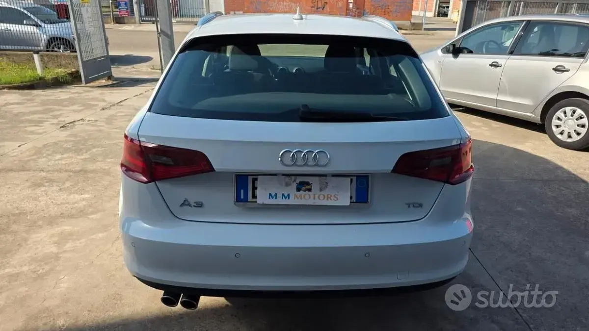 Usata Audi A3 Ambition 150 CV (110 kW) 2013 Bianco Berlina