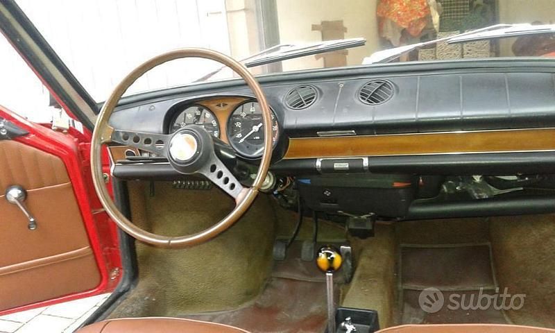 Usata Fiat Coupé Sport 53 CV (38 kW) 1970 Rosso Coupé