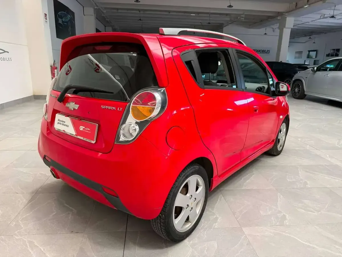 Usata Chevrolet Spark LT 82 CV (60 kW) 2012 Rosso Utilitaria