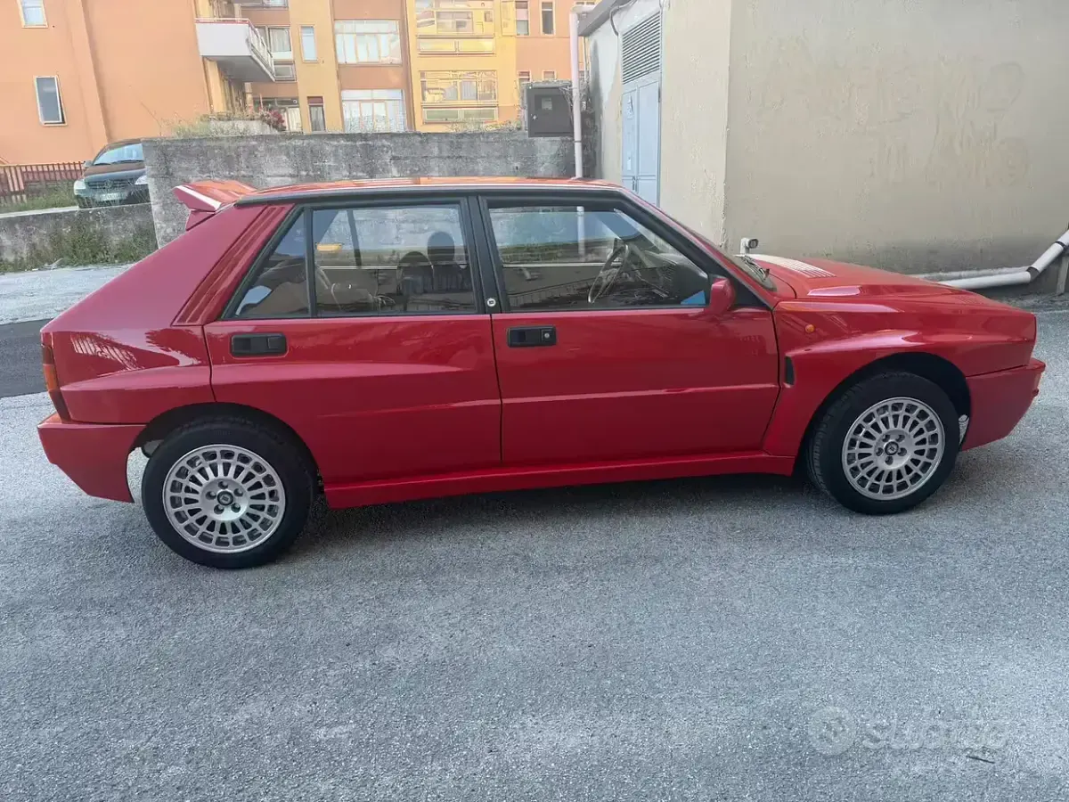 Usata Lancia Delta 1991 Rosso Utilitaria