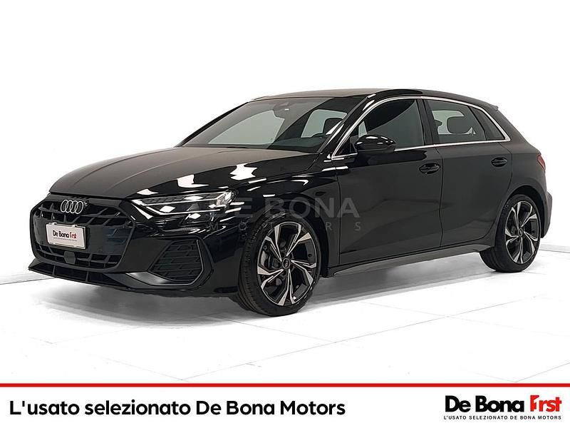 Usata Audi A3 S-Line 150 CV (110 kW) 2024 Nero metallizzato Berlina