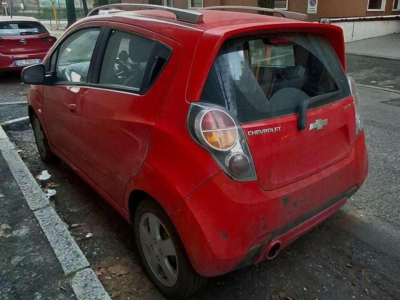 Usata Chevrolet Spark LT 82 CV (60 kW) 2012 Rosso Utilitaria