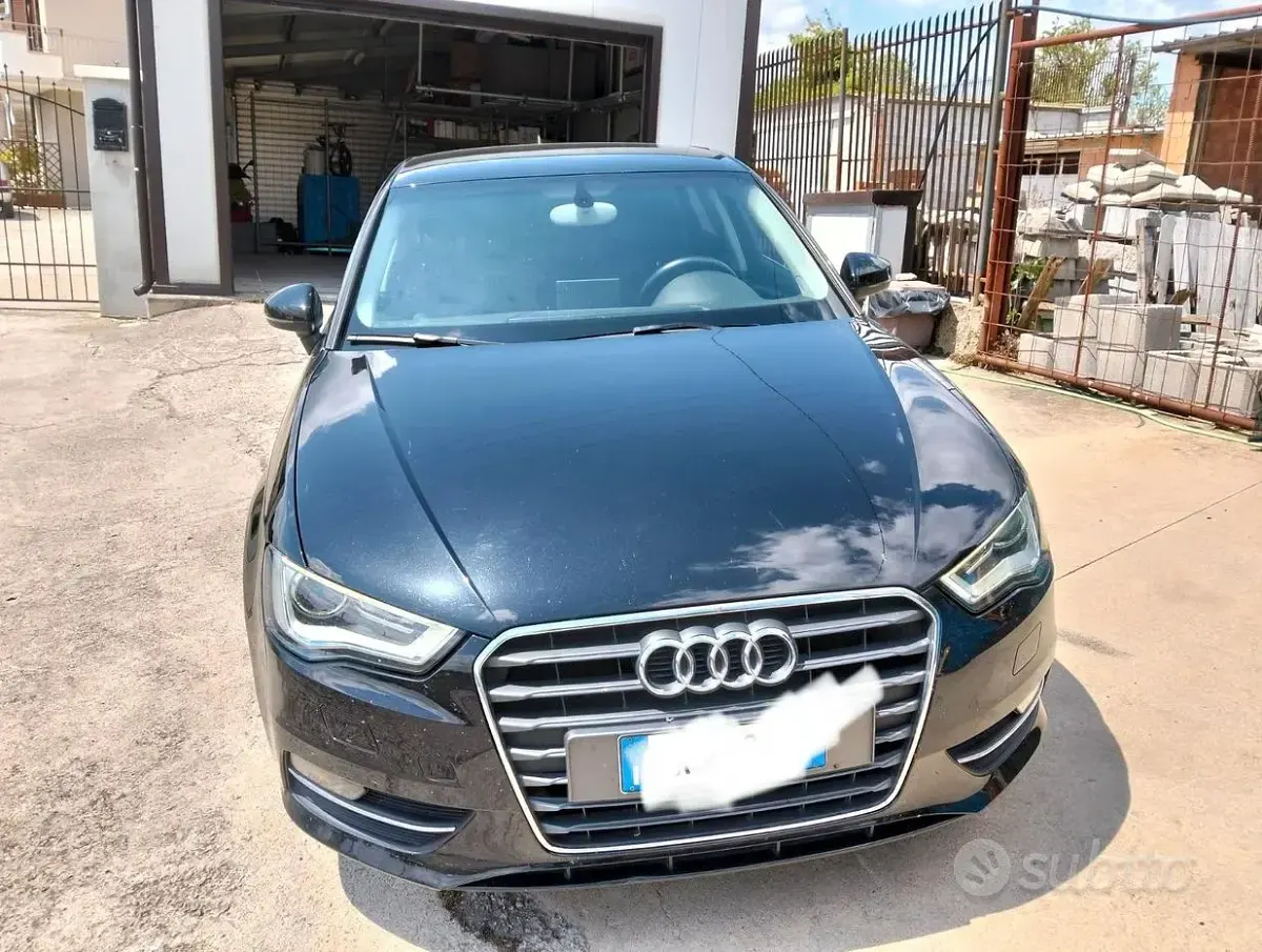 Usata Audi A3 102 CV (75 kW) 2014 Nero Berlina