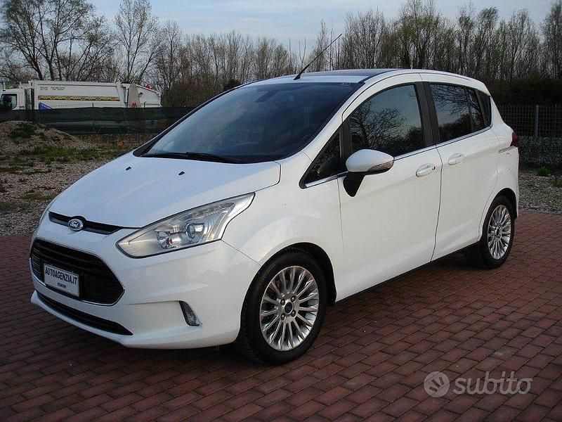 Usata Ford B-MAX 95 CV (69 kW) 2012 Bianco Monovolume