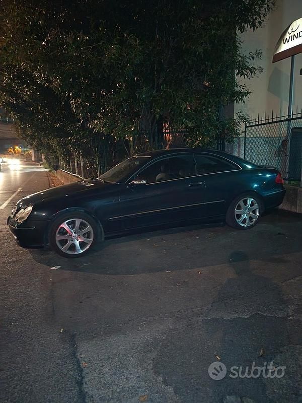 Usata Mercedes CLK240 2002 Blu Coupé