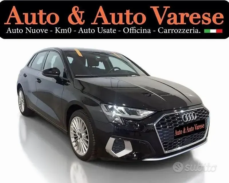 Usata Audi A3 Advanced 110 CV (80 kW) 2023 Nero Berlina