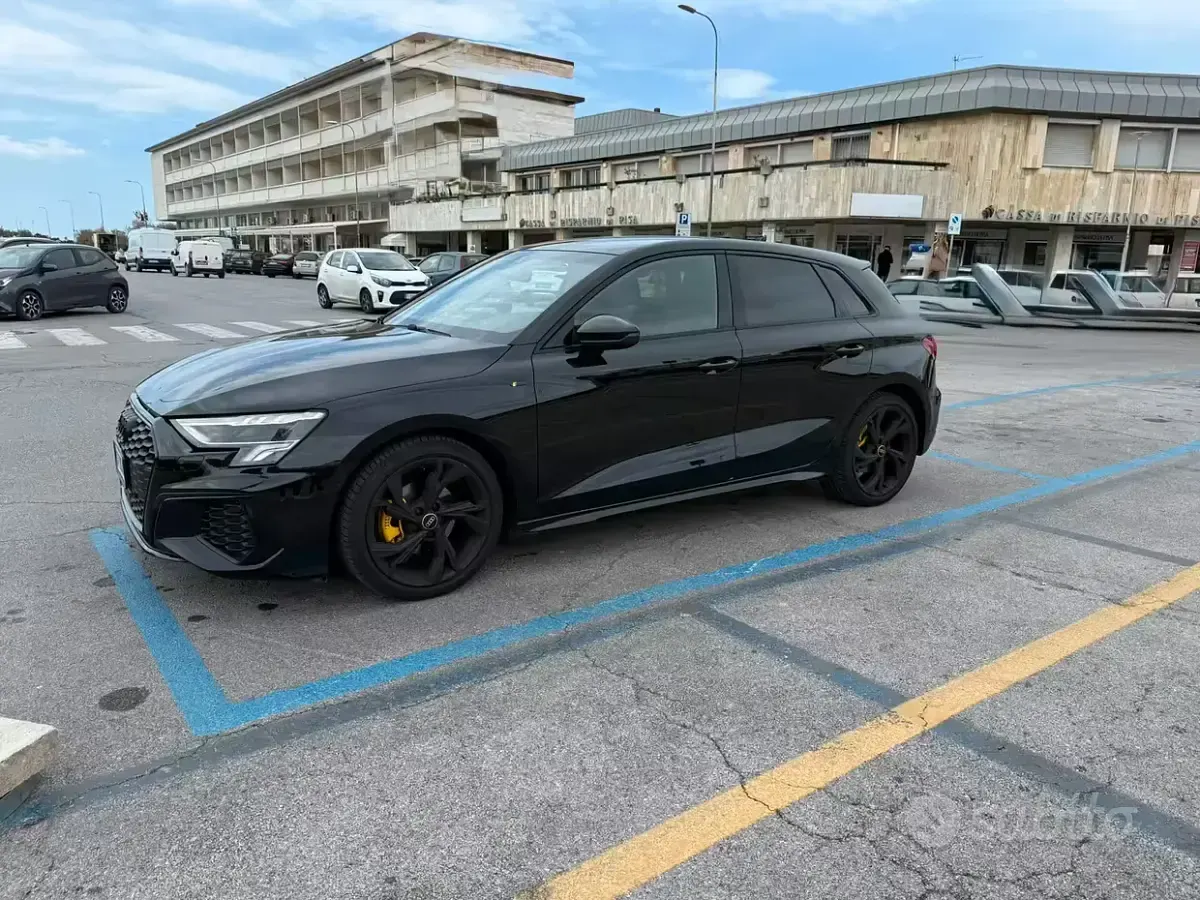 Usata Audi A3 S-Line 116 CV (85 kW) 2023 Nero Berlina