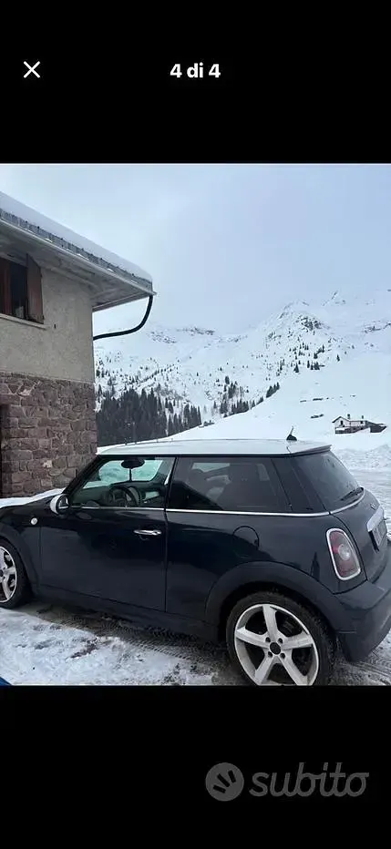 Usata Mini Cooper Coupé 120 CV (88 kW) 2009 Nero Coupé