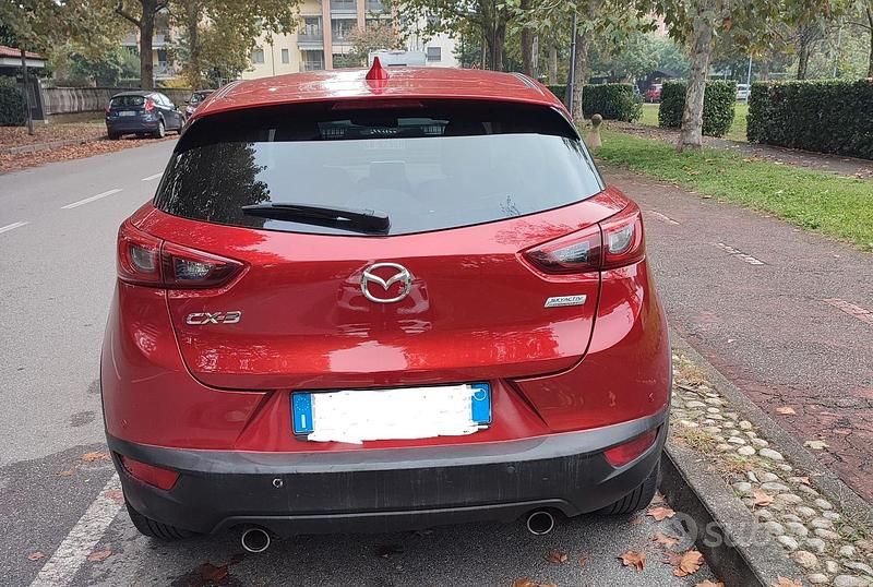 Usata Mazda CX-3 Evolve 120 CV (88 kW) 2016 Rosso SUV
