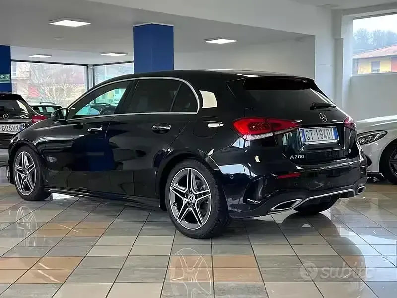 Usata Mercedes A200 Premium 163 CV (119 kW) 2022 Nero Berlina