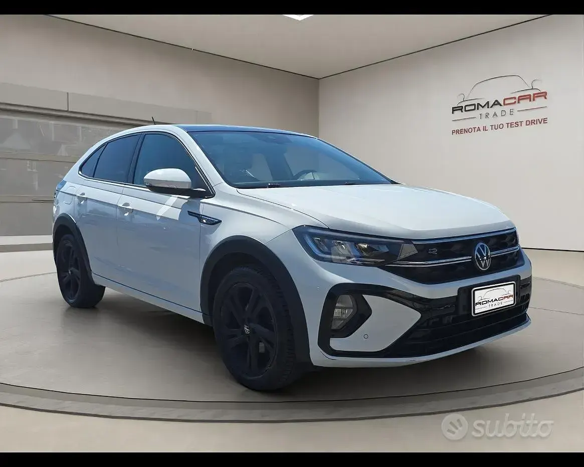 Usata VW Taigo R-line 110 CV (80 kW) 2022 Bianco SUV