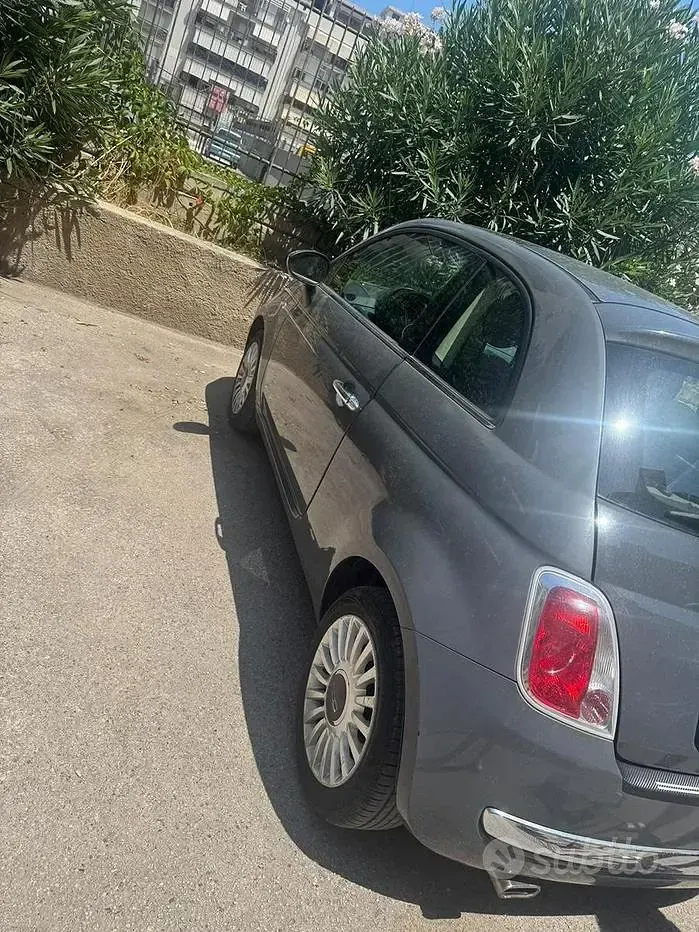 Usata Fiat 500 Lounge 69 CV (50 kW) 2011 Grigio Berlina