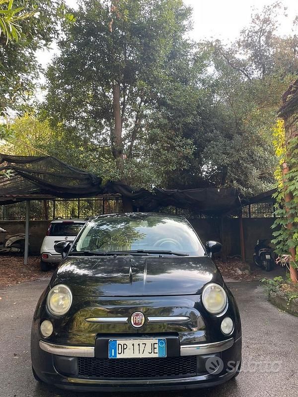 Usata Fiat 500S 75 CV (55 kW) 2008 Nero Utilitaria