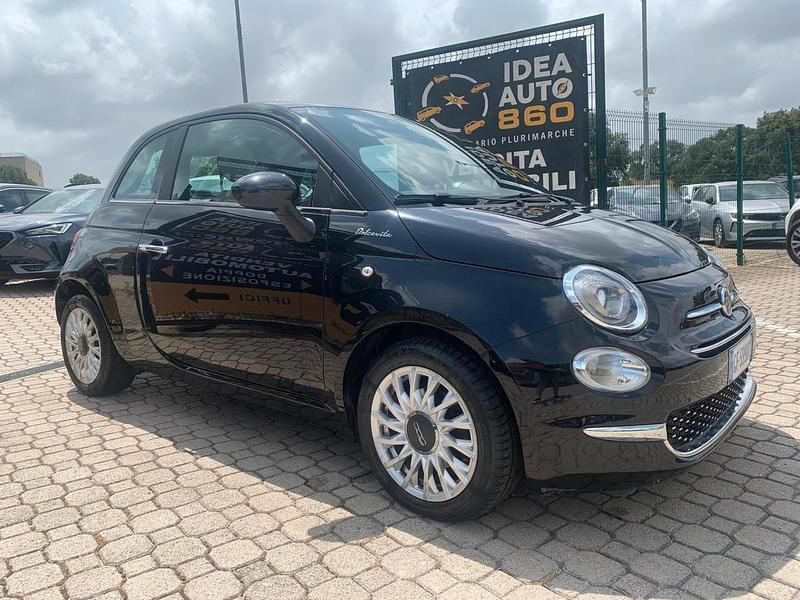 Nero Usata 2021 Fiat 500 Dolcevita Tre volumi | 9200 € (Ottimo prezzo) - Immagine 1/4