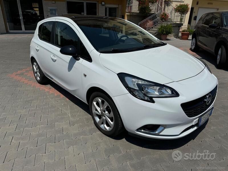 Usata Opel Corsa S 90 CV (66 kW) 2015 Bianco Berlina