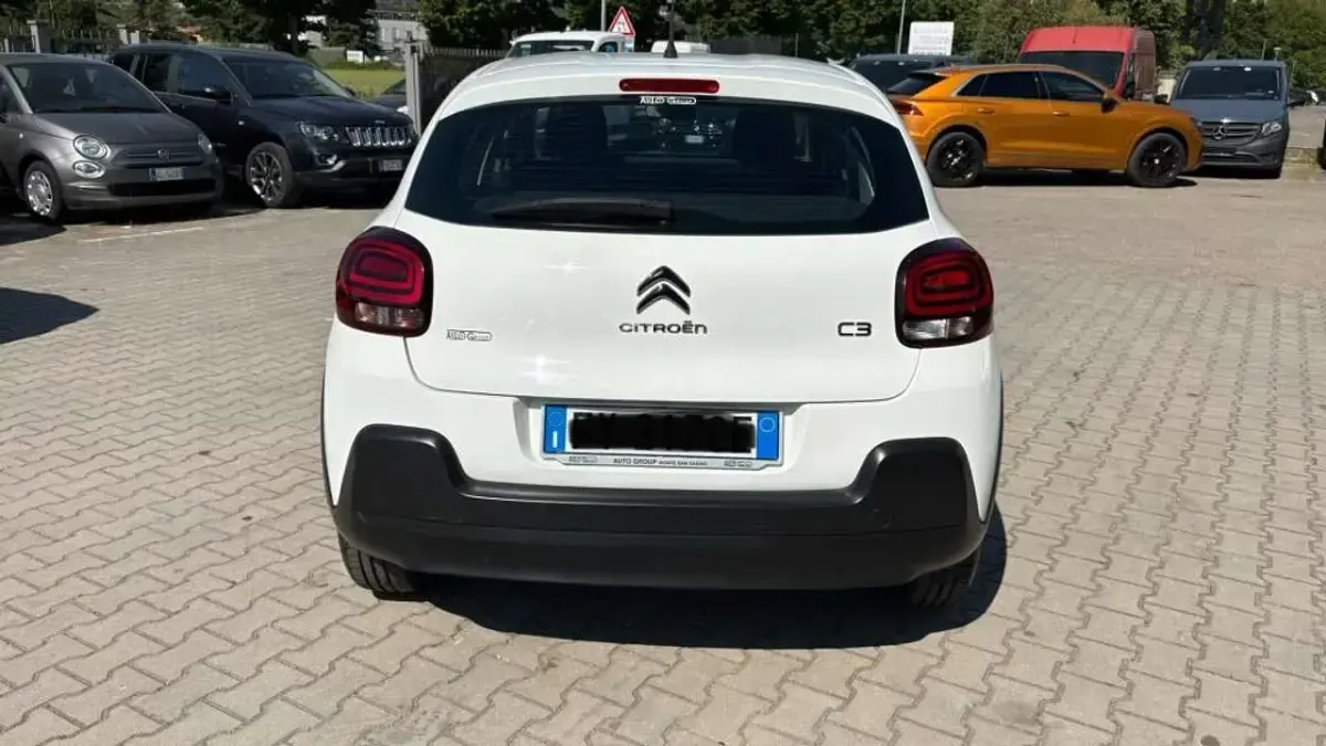 Usata Citroën C3 Feel 68 CV (50 kW) 2019 Bianco Utilitaria