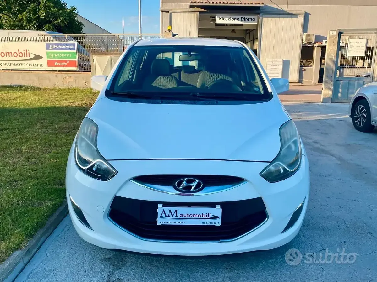 Usata Hyundai ix20 Classic 90 CV (66 kW) 2014 Bianco Utilitaria