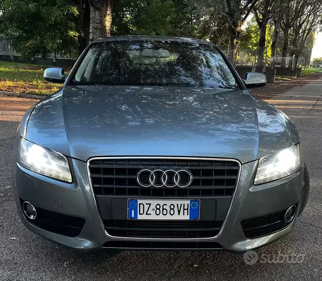 Usata Audi A5 Advanced 170 CV (125 kW) 2009 Bluazzurro Coupé