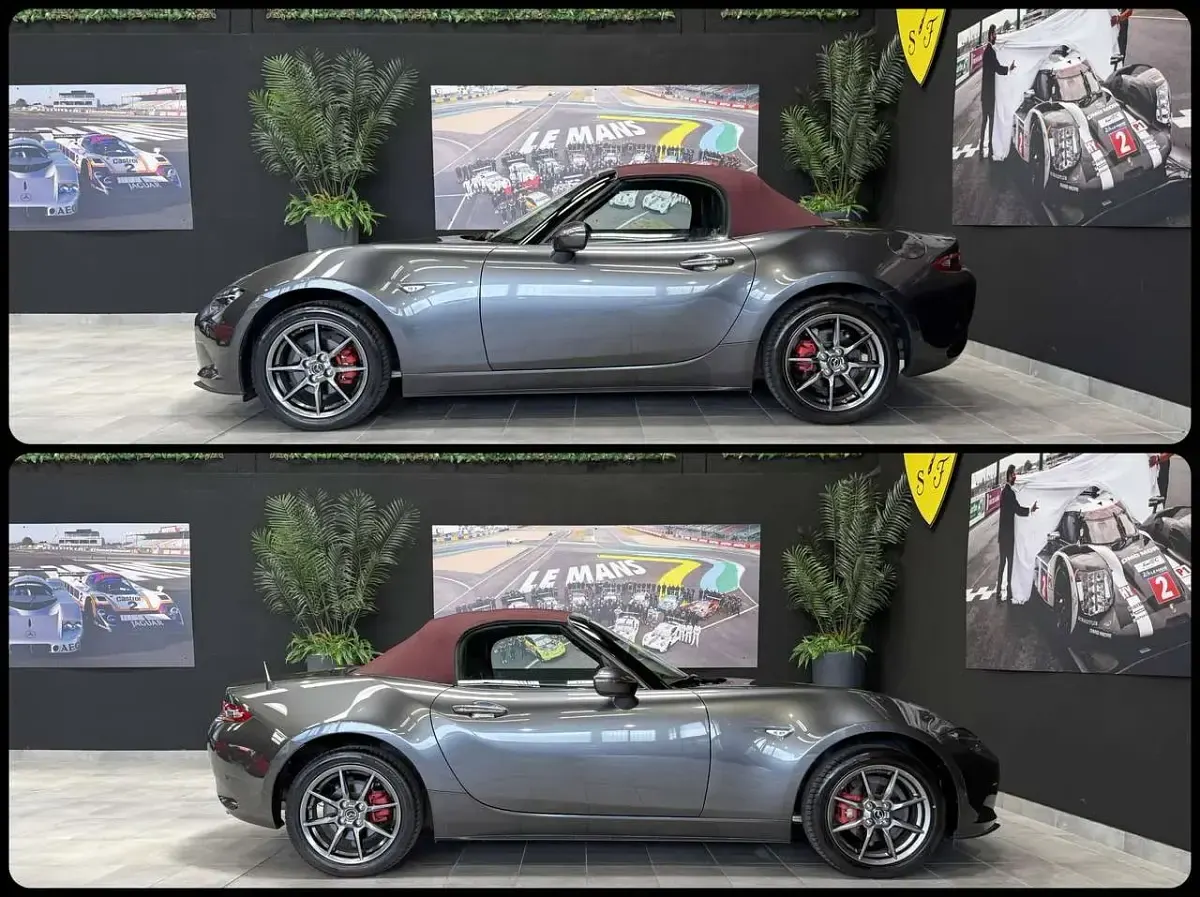 Usata Mazda MX5 Edition 131 CV (96 kW) 2018 Machine grey Cabrio