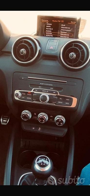 Usata Audi A1 Sport 90 CV (66 kW) 2015 Nero Utilitaria