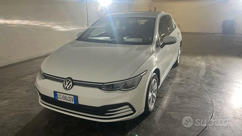 Usata VW Golf 115 CV (84 kW) 2022 Bianco Berlina