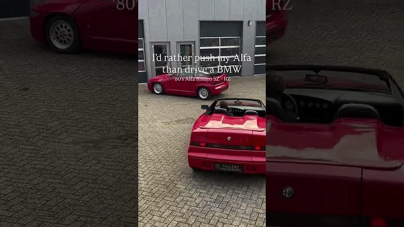 Usata Alfa Romeo SZ/RZ 210 CV (154 kW) 1993 Giallo Cabrio